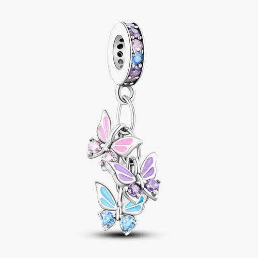 Sterling Silver Charm - Butterfly's